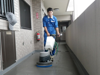 床清掃